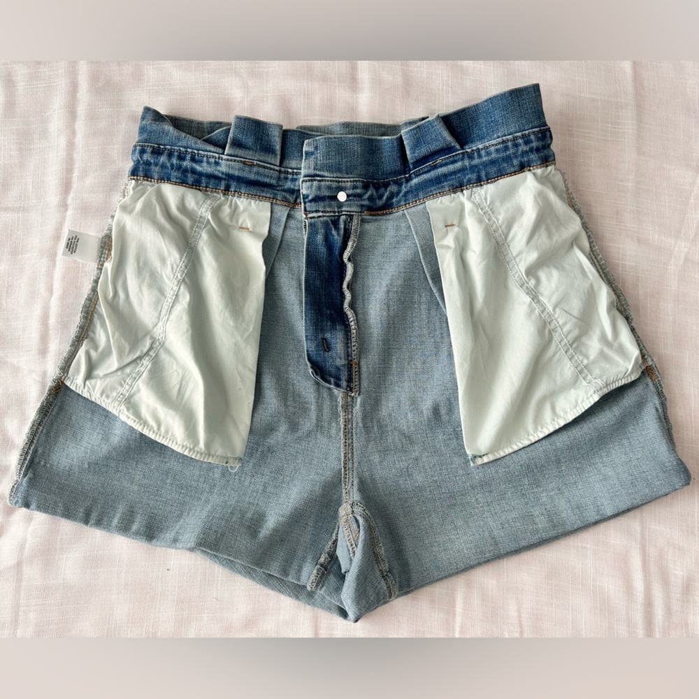 Chelsea & Violet Blue Casual Jean Shorts - Picture 6 of 9